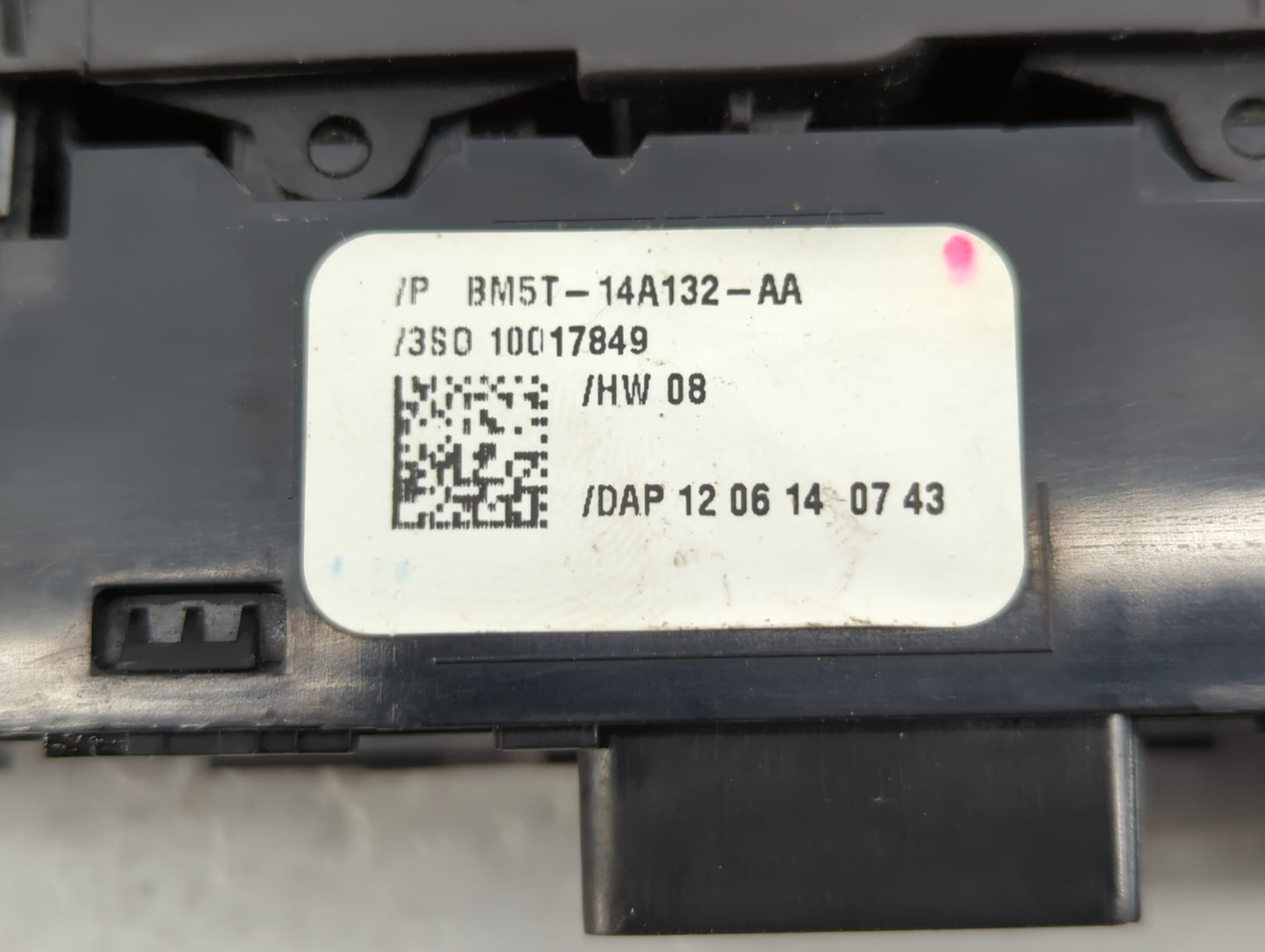 2012-2018 Ford Focus Master Power Window Switch Replacement Driver Side Left P/N:BM5T-14A132-AC BM5T-14A132-AA Fits OEM Used