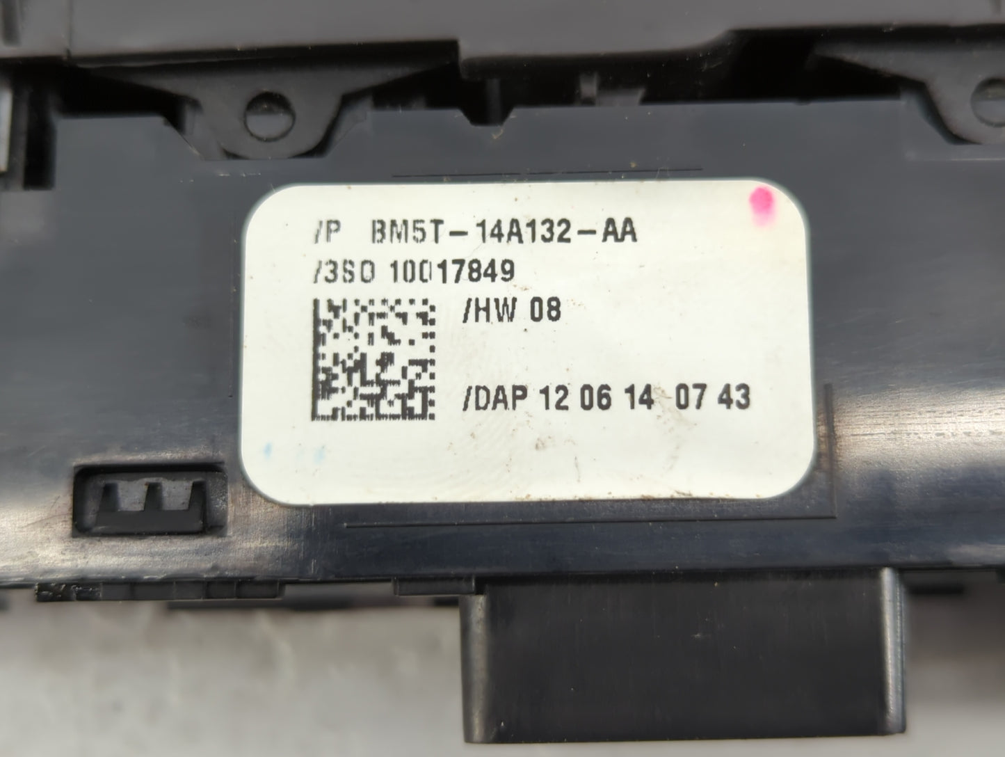 2012-2018 Ford Focus Master Power Window Switch Replacement Driver Side Left P/N:BM5T-14A132-AC BM5T-14A132-AA Fits OEM Used