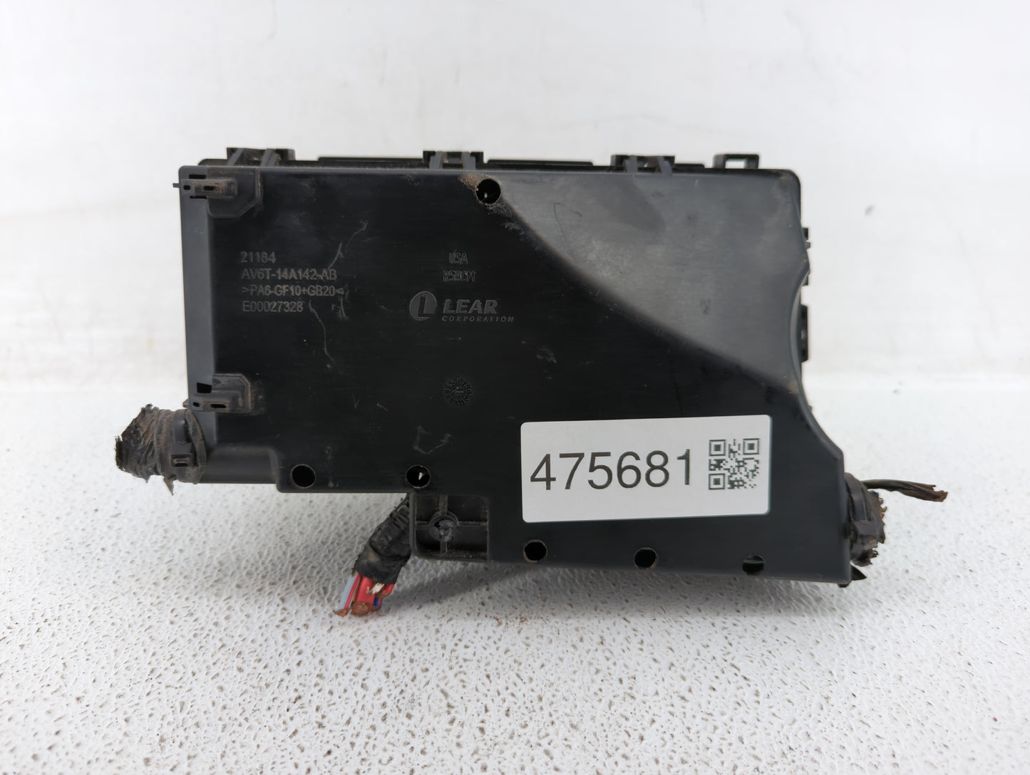 2012-2014 Ford Focus Fusebox Fuse Box Panel Relay Module P/N:AV6T-14A067-AD AV6T-14A067-AB Fits Fits 2012 2013 2014 OEM Used