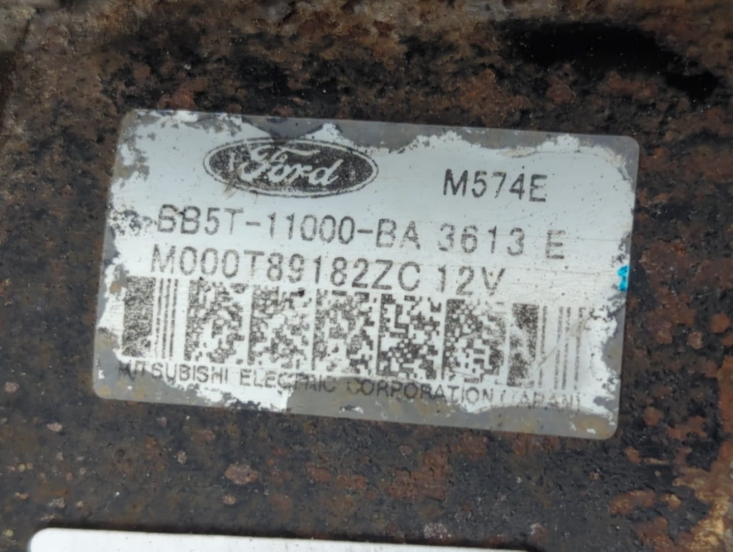 2012-2018 Ford Focus Car Starter Motor Solenoid OEM P/N:BB5T-11000-BA FJ5T-11000-AA Fits OEM Used Auto Parts - Oemusedautopa