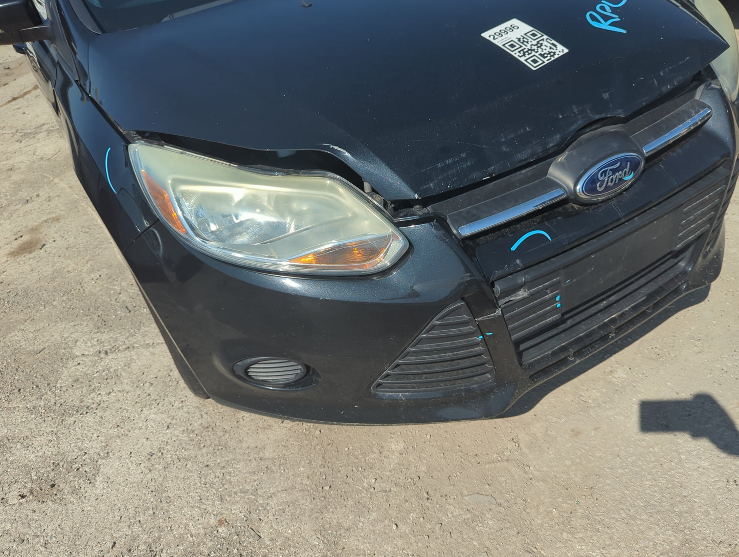 2014-2014 Ford Focus Front Bumper - Oem - Oemusedautoparts1.com