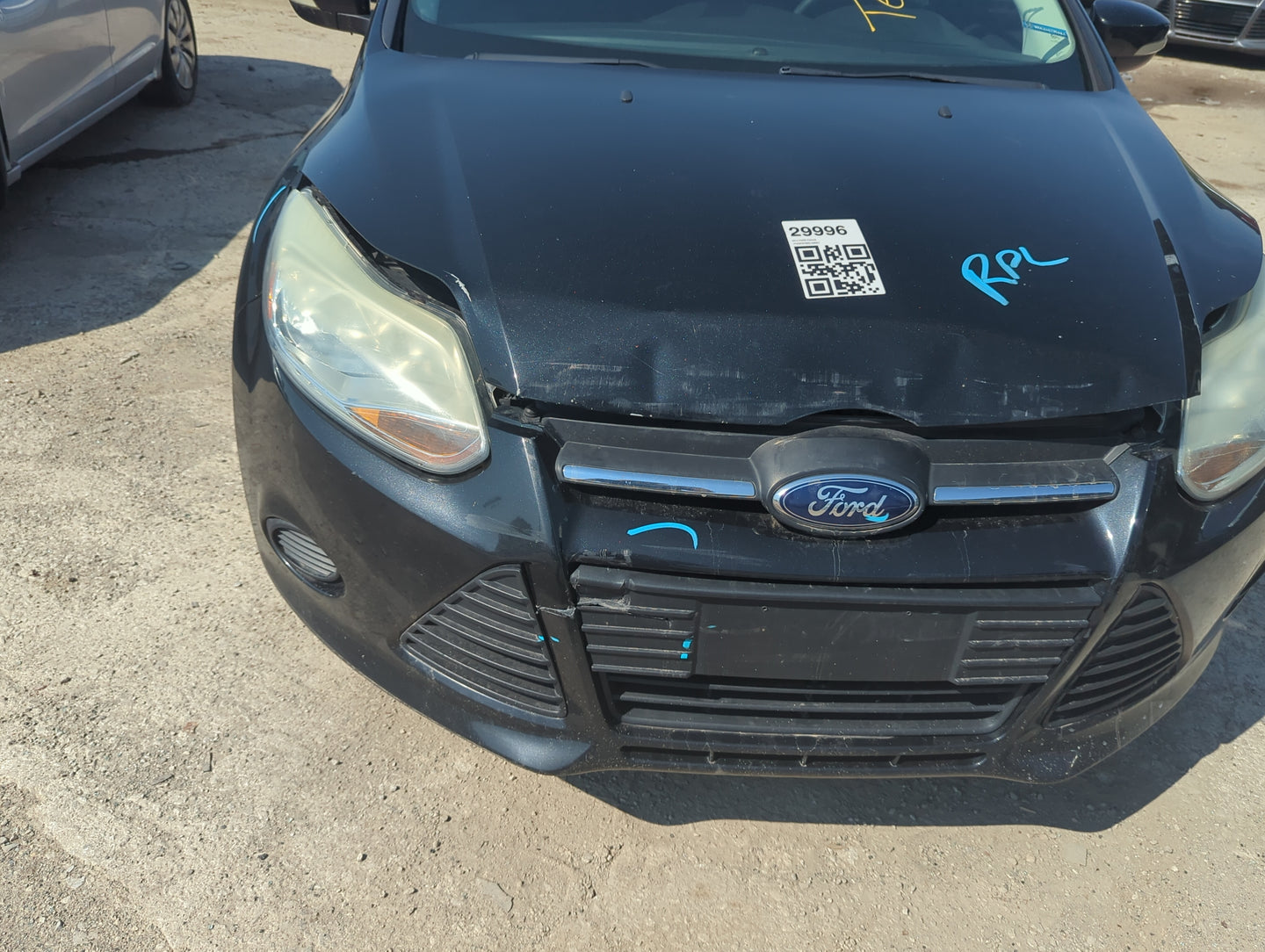 2014-2014 Ford Focus Front Bumper - Oem - Oemusedautoparts1.com