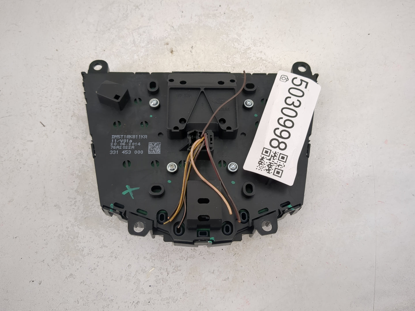 2013-2014 Ford Focus Radio Control Panel 5030998 - Oemusedautoparts1.com