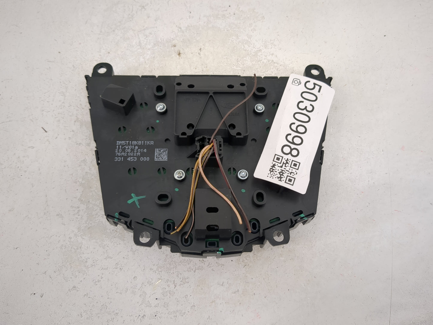 2013-2014 Ford Focus Radio Control Panel 5030998 - Oemusedautoparts1.com