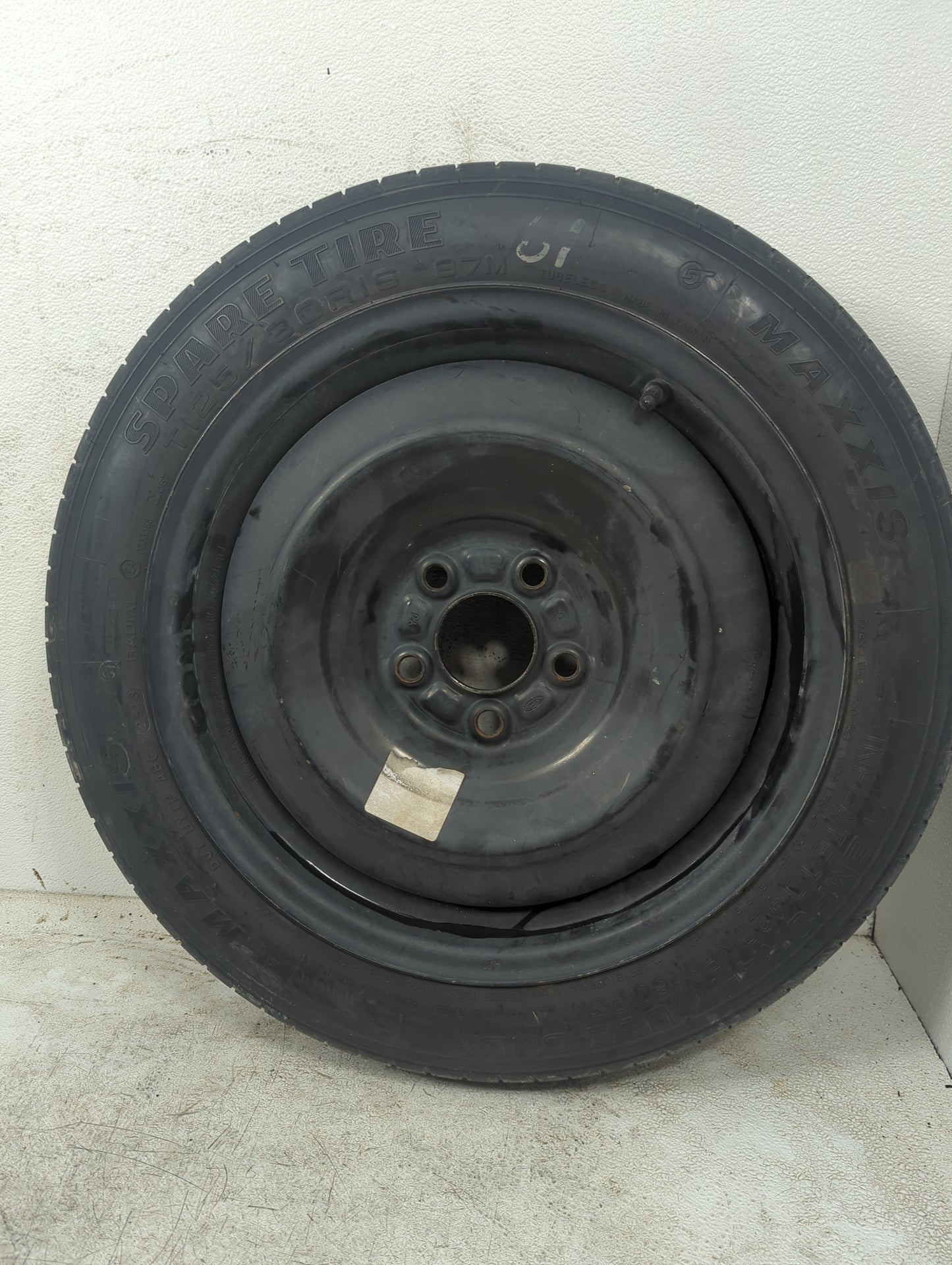 2012-2018 Ford Focus Spare Donut Tire Wheel Rim Oem 5034587 - Oemusedautoparts1.com