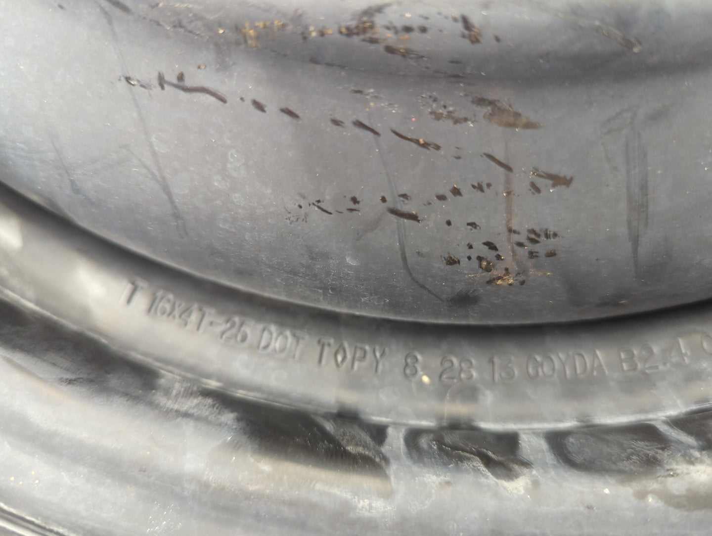 2012-2018 Ford Focus Spare Donut Tire Wheel Rim Oem 5034587 - Oemusedautoparts1.com