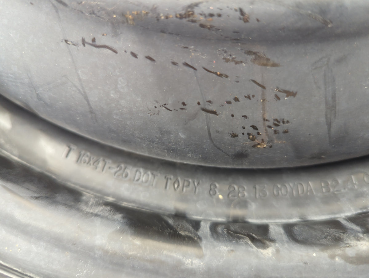 2012-2018 Ford Focus Spare Donut Tire Wheel Rim Oem 5034587 - Oemusedautoparts1.com