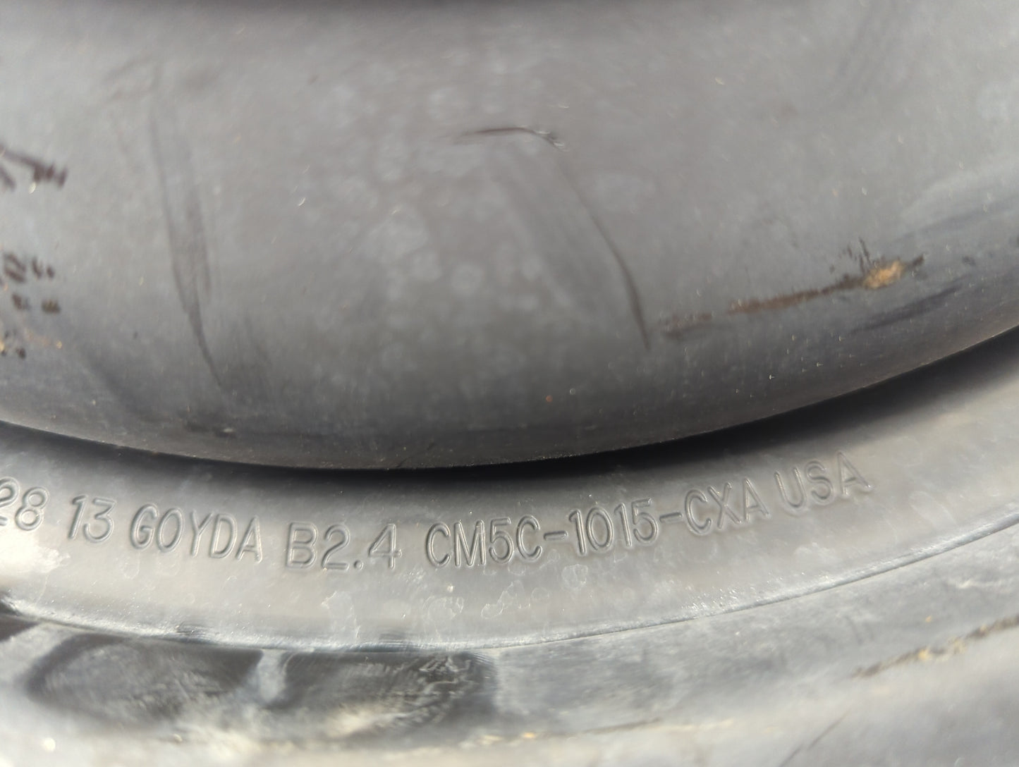2012-2018 Ford Focus Spare Donut Tire Wheel Rim Oem 5034587 - Oemusedautoparts1.com