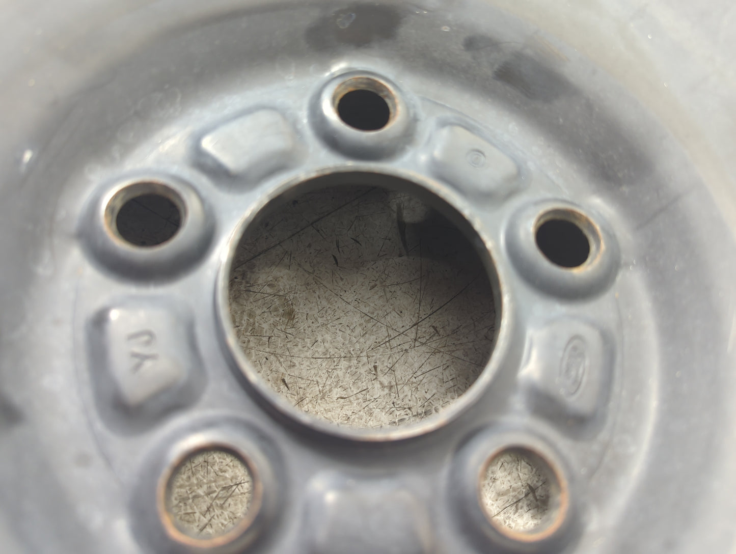 2012-2018 Ford Focus Spare Donut Tire Wheel Rim Oem 5034587 - Oemusedautoparts1.com