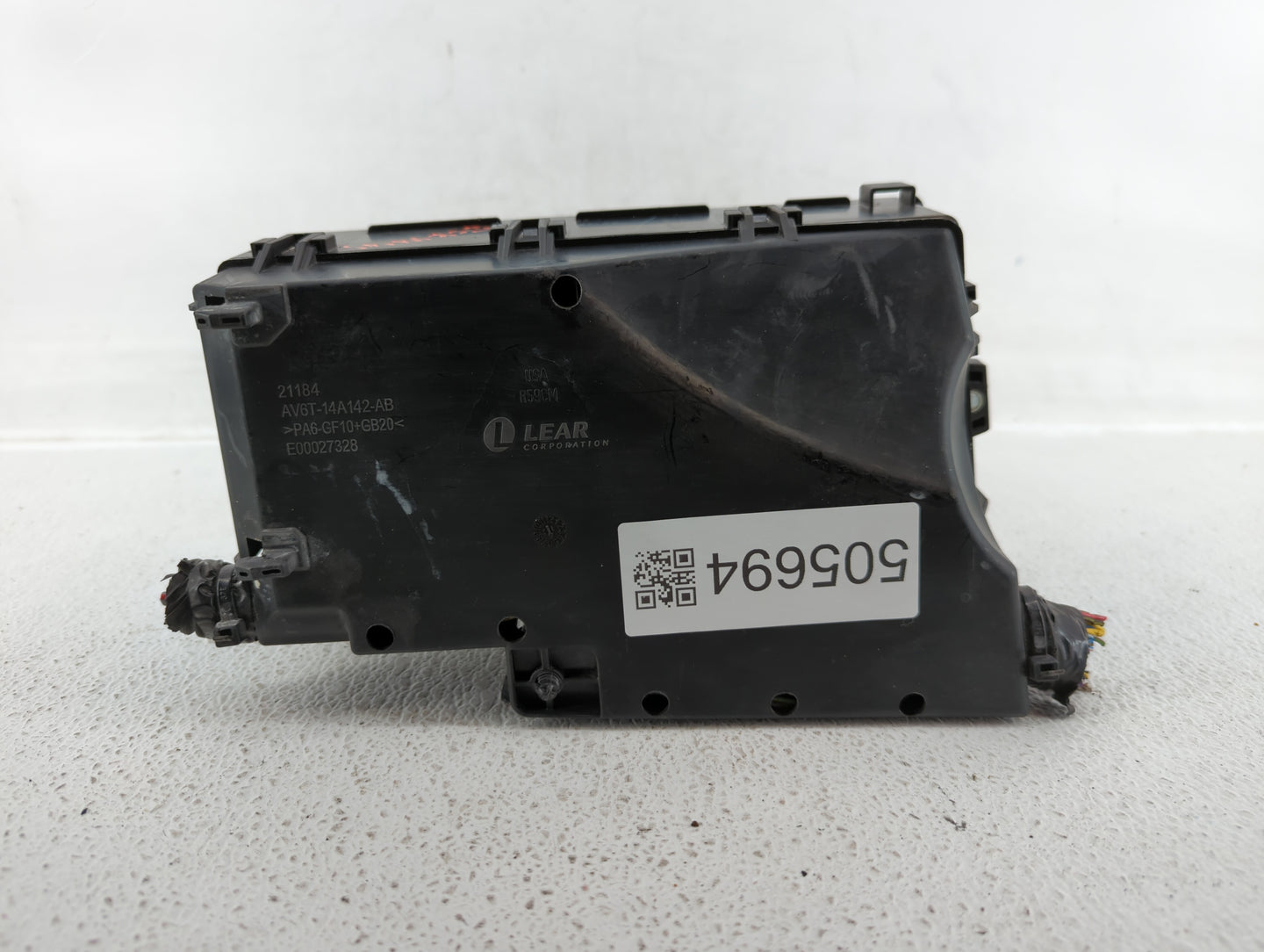 2012-2014 Ford Focus Fusebox Fuse Box Panel Relay Module P/N:AV6T-14A067-AC Fits Fits 2012 2013 2014 OEM Used Auto Parts - O