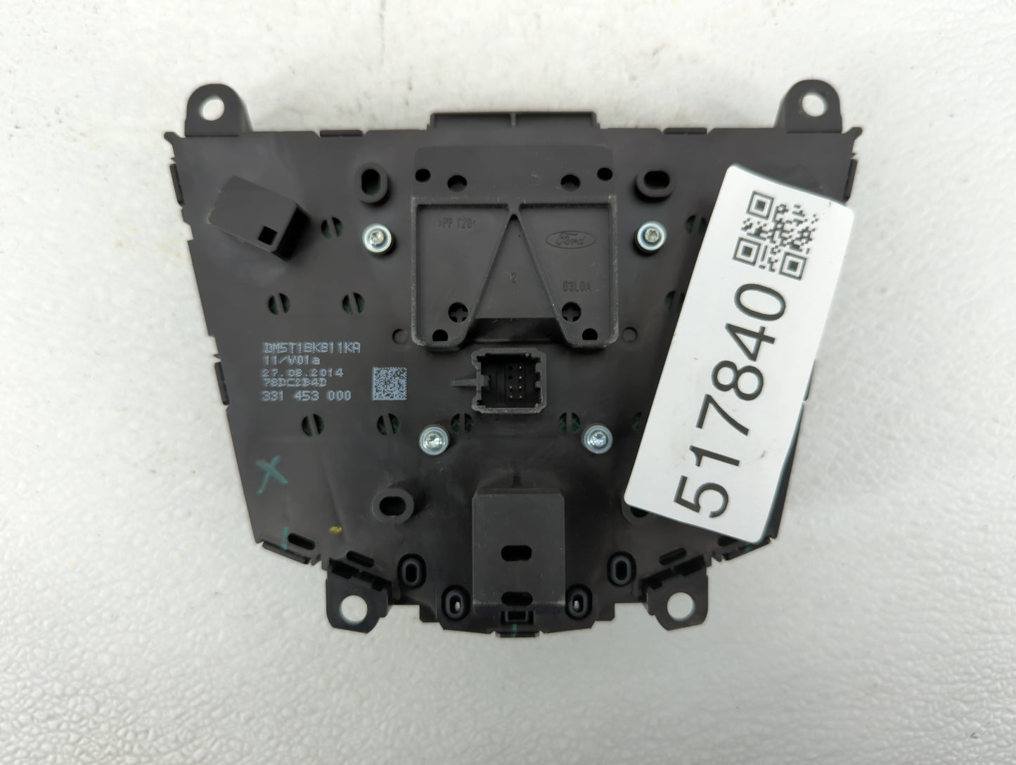 2013-2014 Ford Focus Radio Control Panel - Oemusedautoparts1.com