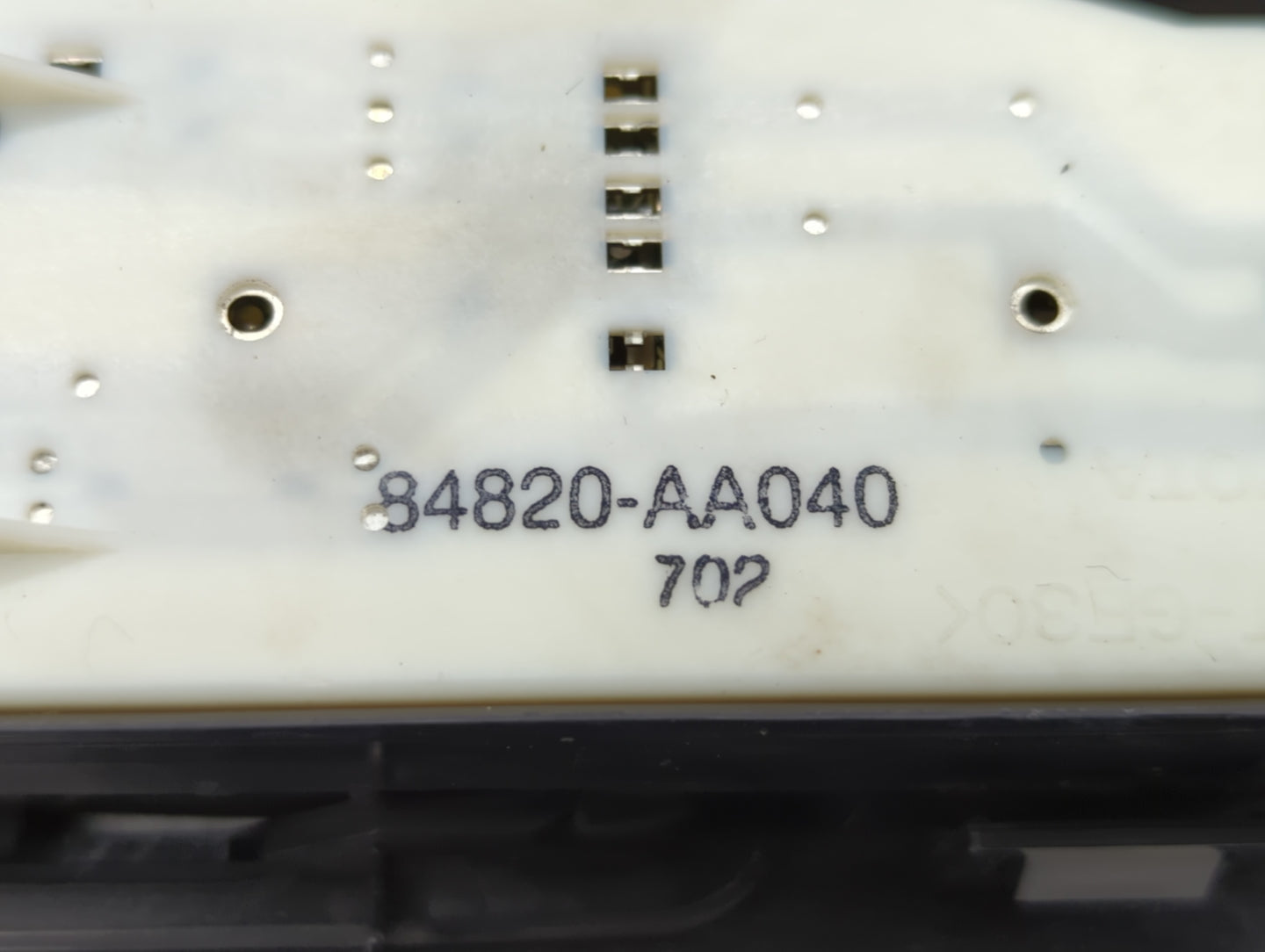 2012-2018 Ford Focus Master Power Window Switch Replacement Driver Side Left P/N:84820-AA040 5836165 Fits OEM Used Auto Part