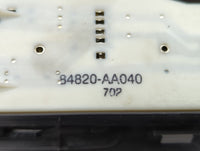 2012-2018 Ford Focus Master Power Window Switch Replacement Driver Side Left P/N:84820-AA040 5836165 Fits OEM Used Auto Part