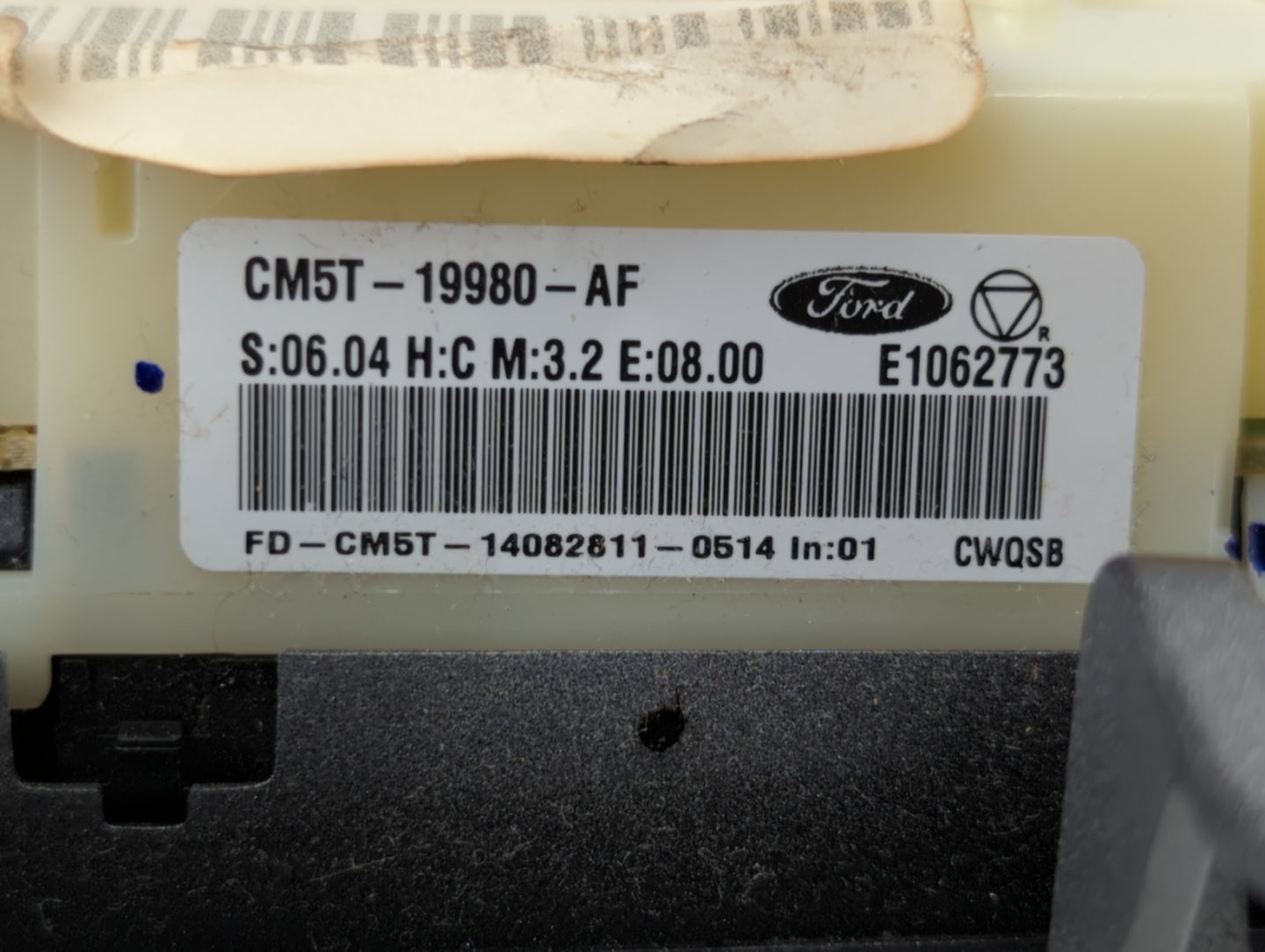 2013-2014 Ford Focus Climate Control Module Temperature AC/Heater Replacement P/N:E1062773 Fits Fits 2013 2014 OEM Used Auto