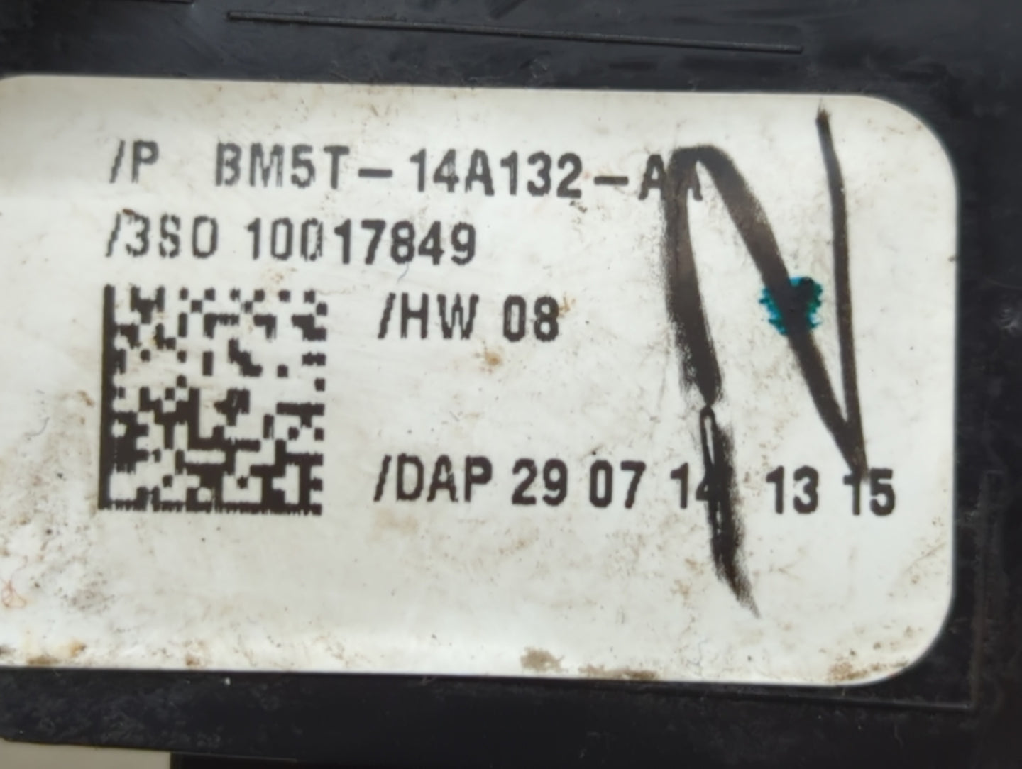 2012-2018 Ford Focus Master Power Window Switch Replacement Driver Side Left P/N:BM5T-14A132-AA Fits OEM Used Auto Parts - O