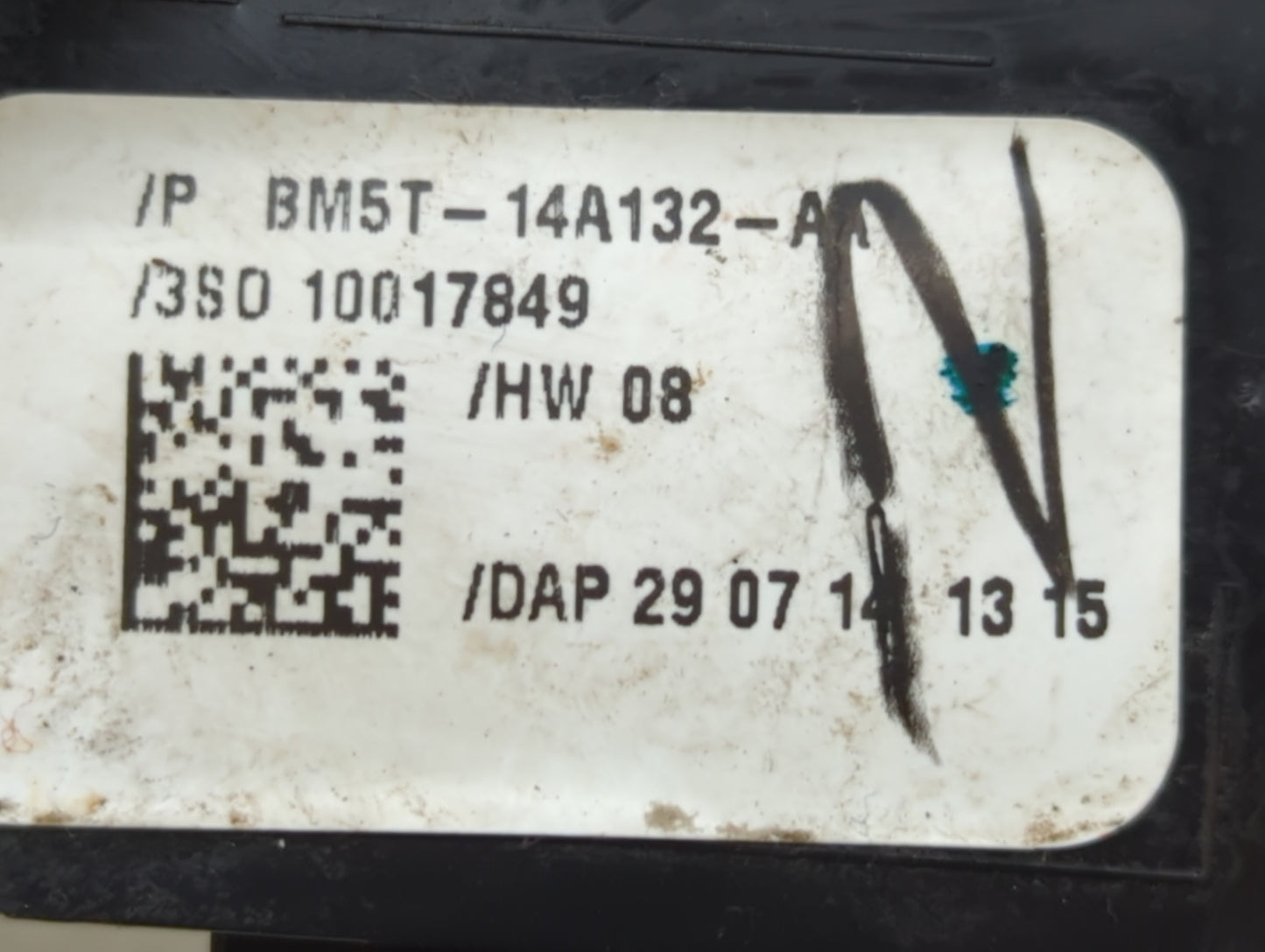 2012-2018 Ford Focus Master Power Window Switch Replacement Driver Side Left P/N:BM5T-14A132-AA Fits OEM Used Auto Parts - O