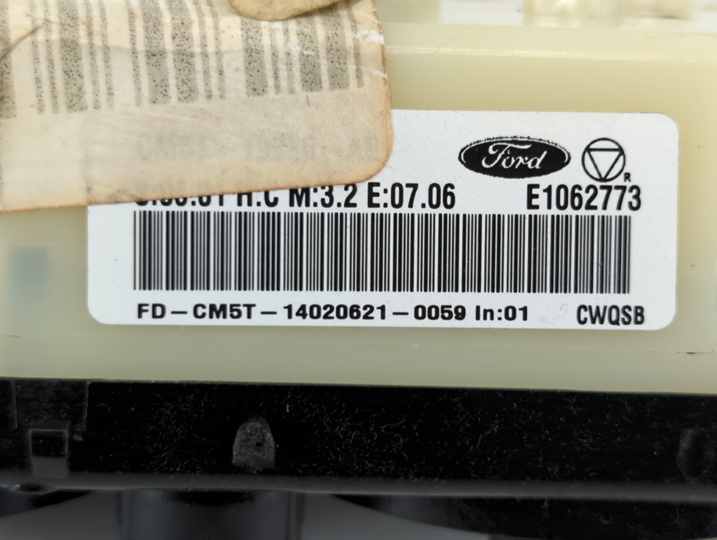 2013-2014 Ford Focus Climate Control Module Temperature AC/Heater Replacement P/N:E1062773 Fits Fits 2013 2014 OEM Used Auto