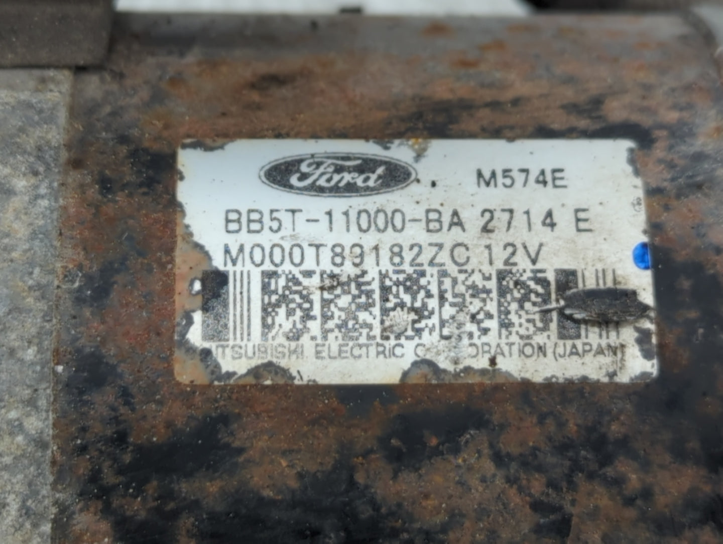 2012-2018 Ford Focus Car Starter Motor Solenoid OEM P/N:M000T89182ZC BB5T-11000-BA Fits OEM Used Auto Parts - Oemusedautopar