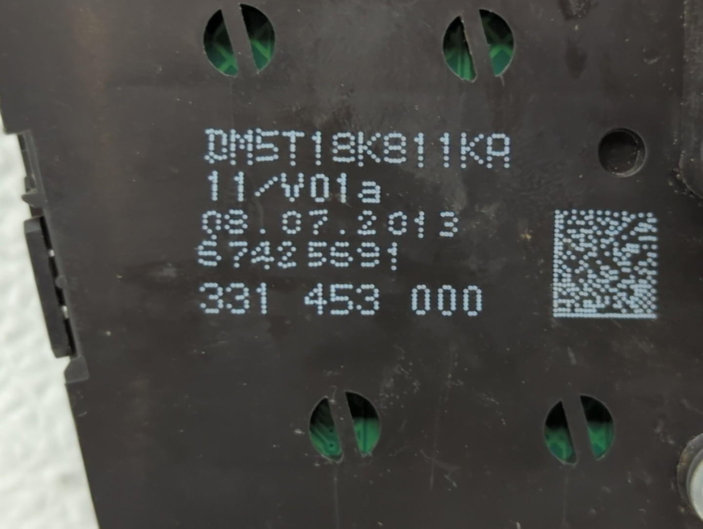 2013-2014 Ford Focus Radio Control Panel 552990 - Oemusedautoparts1.com