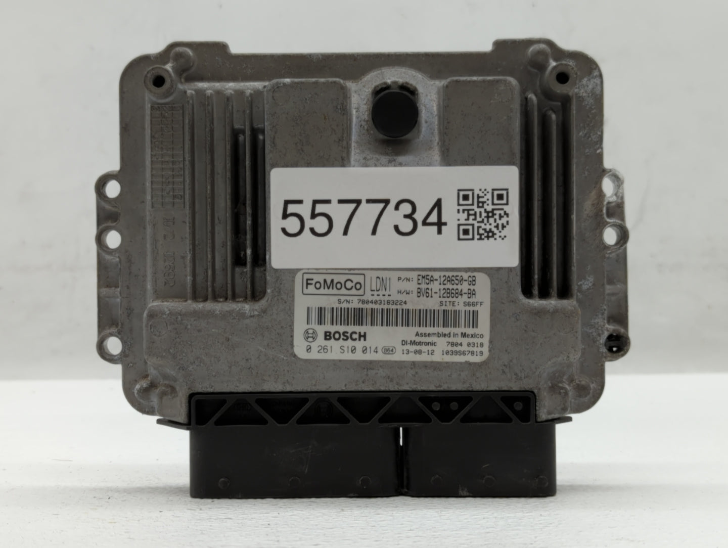 2014 Ford Focus PCM Engine Control Computer ECU ECM PCU OEM P/N:89661-0ED80 Fits OEM Used Auto Parts - Oemusedautoparts1.com