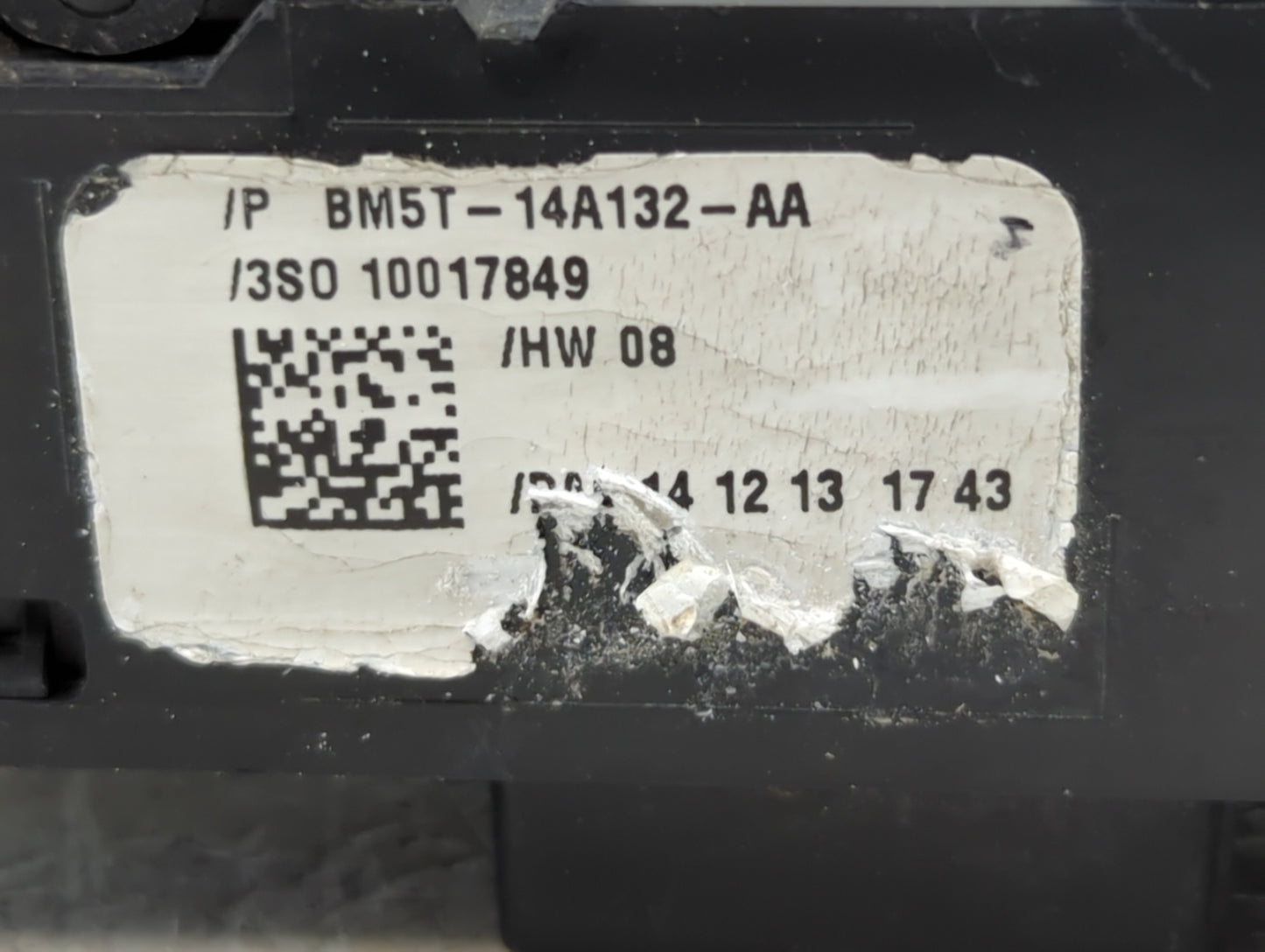 2012-2018 Ford Focus Master Power Window Switch Replacement Driver Side Left P/N:BM5T-14A132-AA Fits OEM Used Auto Parts - O