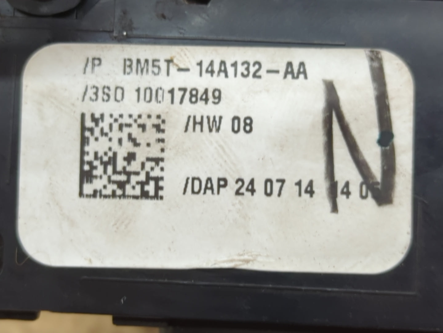 2012-2018 Ford Focus Master Power Window Switch Replacement Driver Side Left P/N:BM5T-14A132-AA Fits OEM Used Auto Parts - O