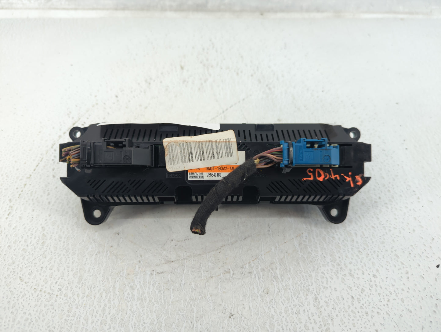 2014 Ford Focus Climate Control Module Temperature AC/Heater Replacement P/N:CM5T-19980-AF BM5T-18C612-AN Fits OEM Used Auto