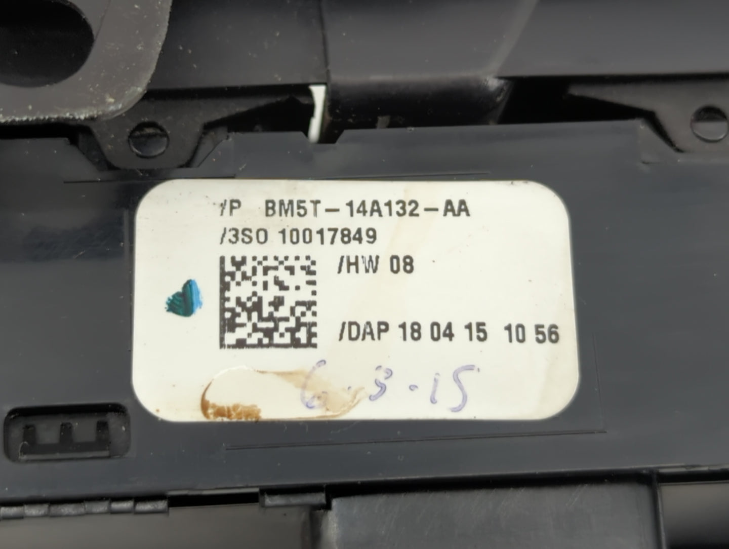 2012-2018 Ford Focus Master Power Window Switch Replacement Driver Side Left P/N:1085502X CJ54 526691 AG Fits OEM Used Auto 