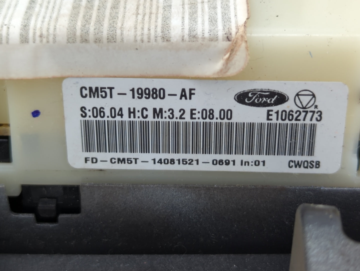 2013-2014 Ford Focus Climate Control Module Temperature AC/Heater Replacement P/N:CM5T-19980-AF Fits Fits 2013 2014 OEM Used
