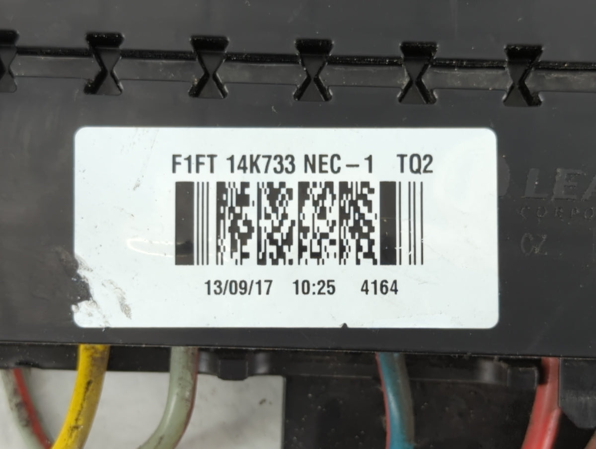 2014 Ford Focus Fusebox Fuse Box Panel Relay Module P/N:F1FT-14K733-NEC-1 Fits Fits 2007 2008 2009 2010 2011 2012 2013 OEM U