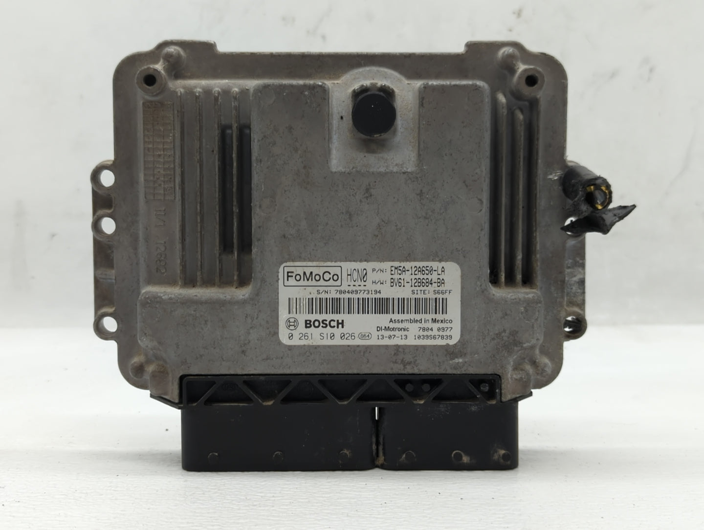 2014 Ford Focus PCM Engine Control Computer ECU ECM PCU OEM P/N:EM5A-12A650-BA Fits OEM Used Auto Parts - Oemusedautoparts1.