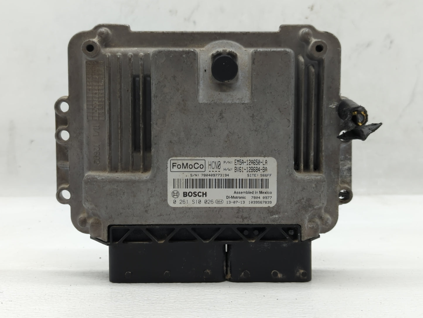 2014 Ford Focus PCM Engine Control Computer ECU ECM PCU OEM P/N:EM5A-12A650-BA Fits OEM Used Auto Parts - Oemusedautoparts1.