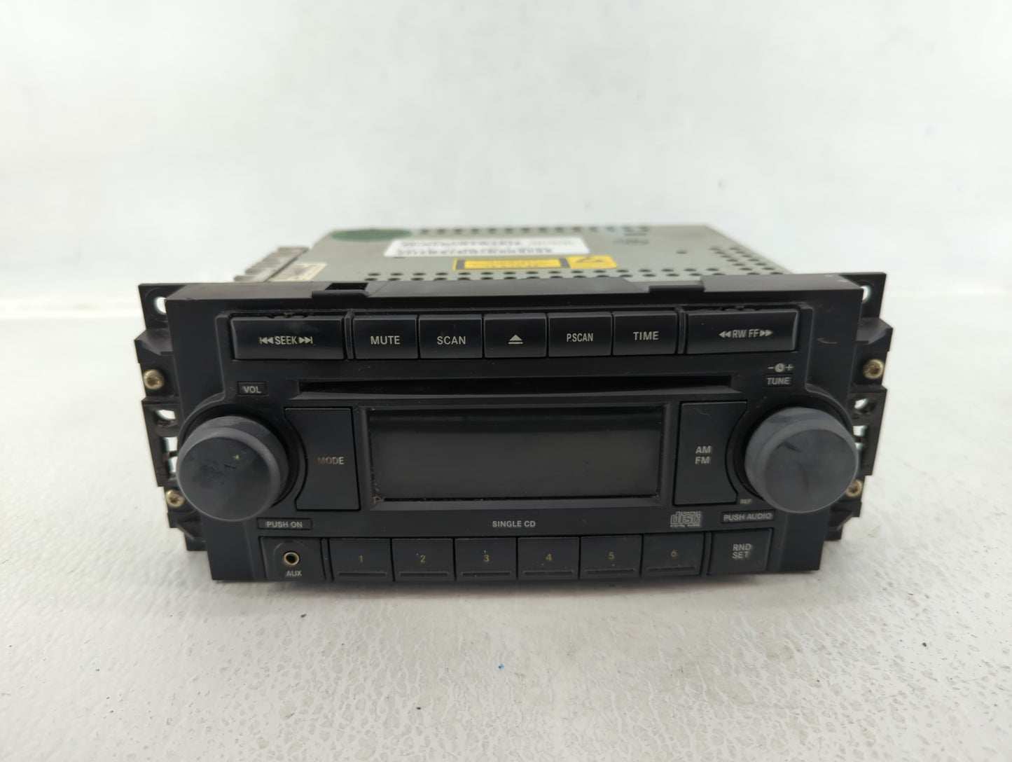 2012-2014 Ford Focus Radio AM FM Cd Player Receiver Replacement P/N:P05064173AK Fits Fits 2012 2013 2014 OEM Used Auto Parts