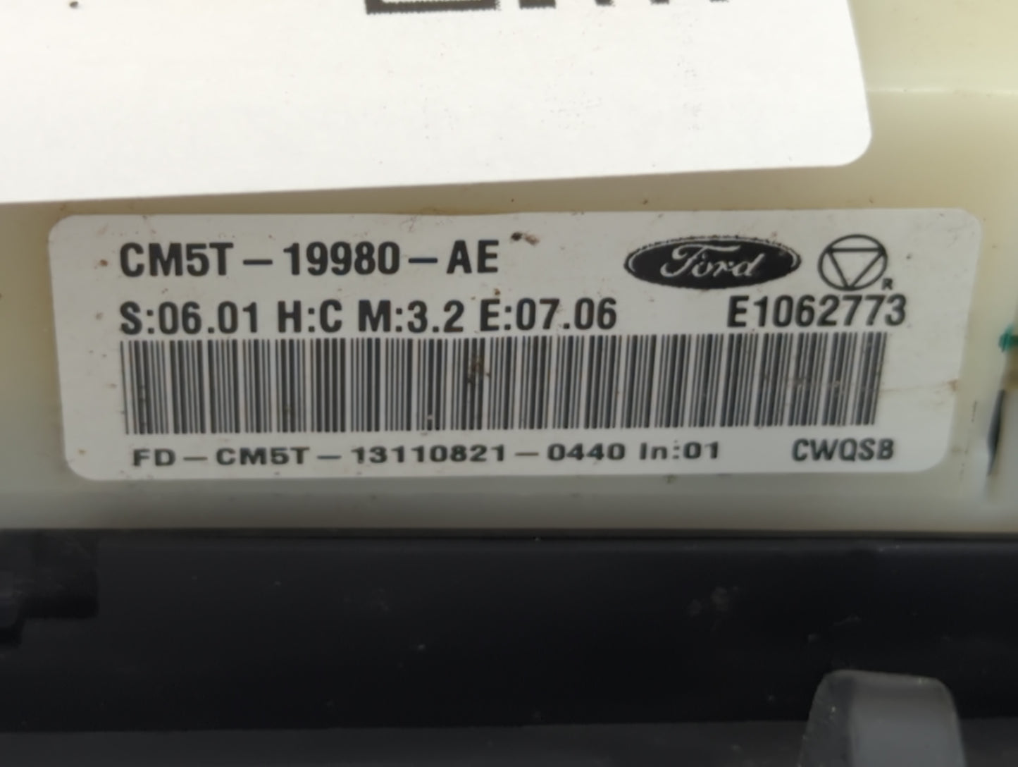 2013-2014 Ford Focus Climate Control Module Temperature AC/Heater Replacement P/N:CM5T-19980-AE Fits Fits 2013 2014 OEM Used