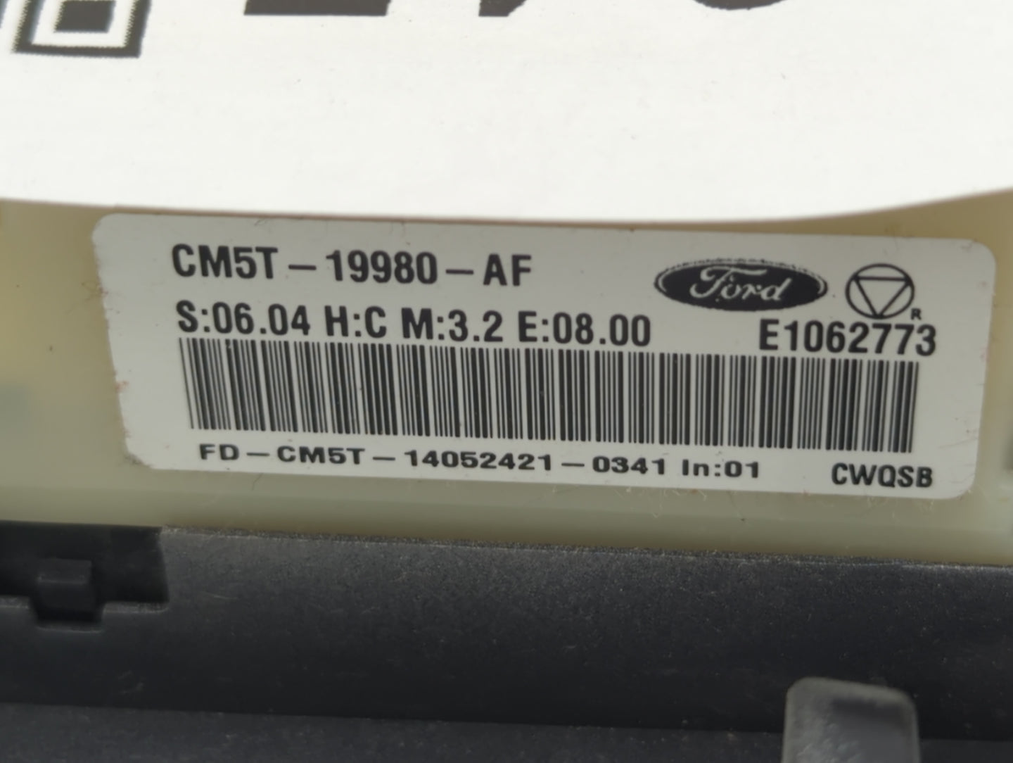 2013-2014 Ford Focus Climate Control Module Temperature AC/Heater Replacement P/N:CM5T-19980-AF Fits Fits 2013 2014 OEM Used