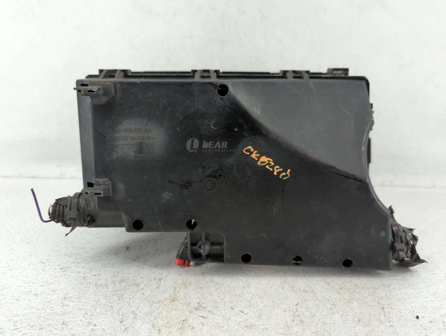 2012-2014 Ford Focus Fusebox Fuse Box Panel Relay Module P/N:AV6T-14A076-AD Fits Fits 2012 2013 2014 OEM Used Auto Parts - O