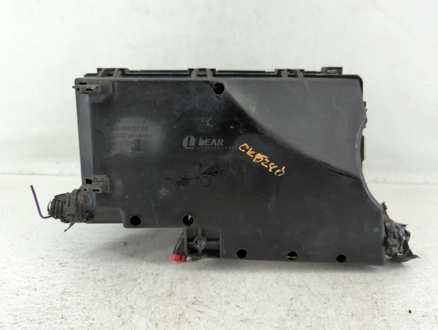 2012-2014 Ford Focus Fusebox Fuse Box Panel Relay Module P/N:AV6T-14A076-AD Fits Fits 2012 2013 2014 OEM Used Auto Parts - O
