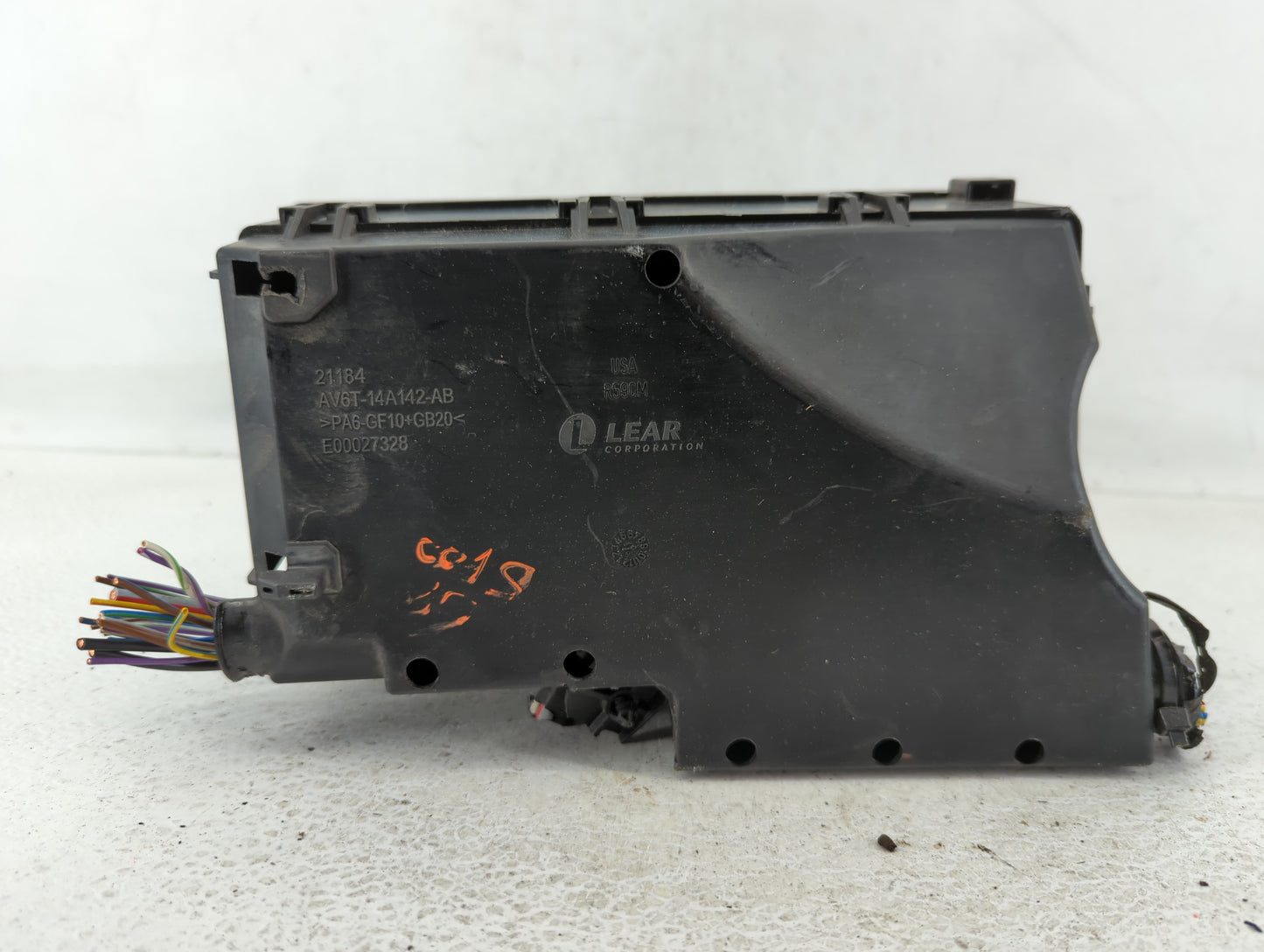2012-2014 Ford Focus Fusebox Fuse Box Panel Relay Module P/N:AV6T-14A076-AC Fits Fits 2012 2013 2014 OEM Used Auto Parts - O