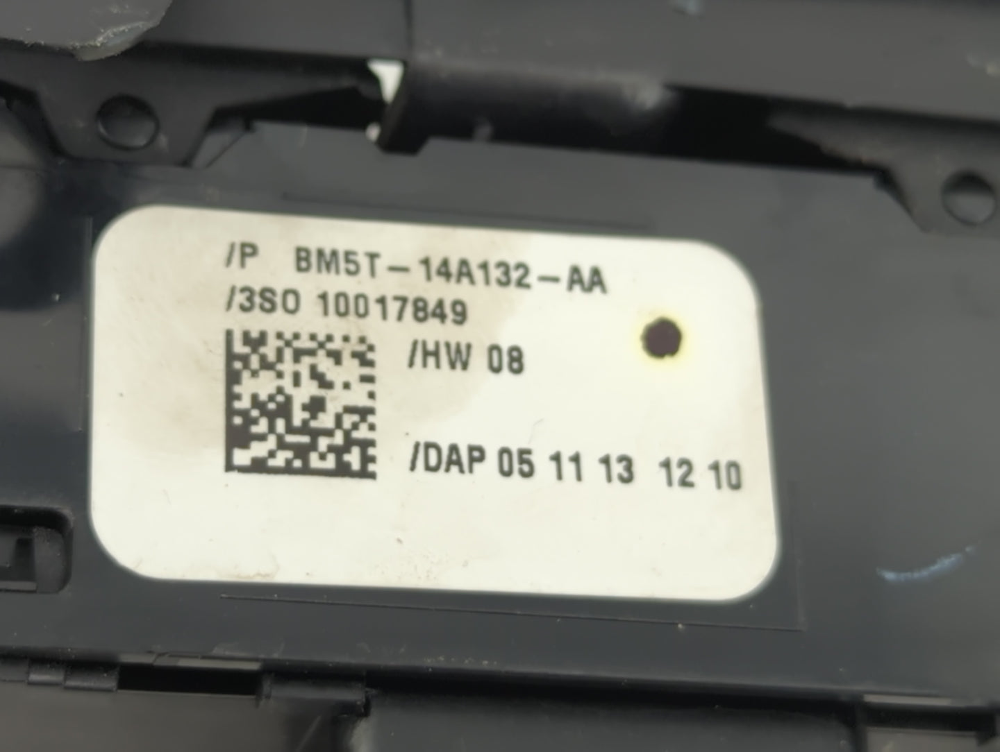 2012-2018 Ford Focus Master Power Window Switch Replacement Driver Side Left P/N:BM5T-14A132-AA Fits OEM Used Auto Parts - O