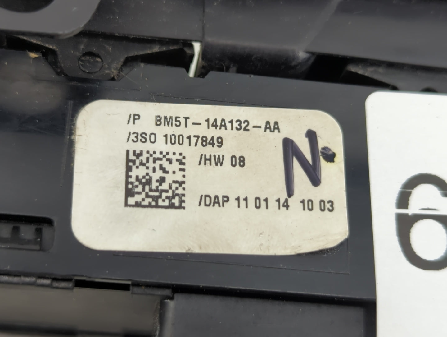 2012-2018 Ford Focus Master Power Window Switch Replacement Driver Side Left P/N:BM5T-14A132-AA Fits OEM Used Auto Parts - O