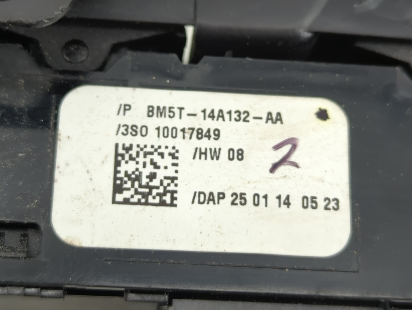 2012-2018 Ford Focus Master Power Window Switch Replacement Driver Side Left P/N:BM5T-14A132-AA Fits OEM Used Auto Parts - O