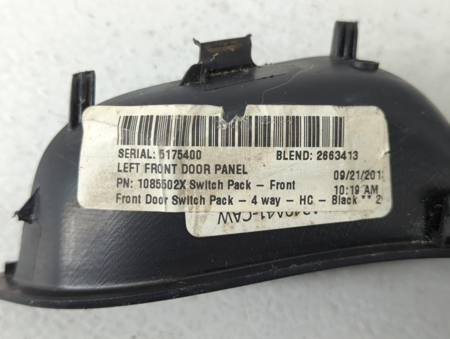 2012-2018 Ford Focus Master Power Window Switch Replacement Driver Side Left P/N:1085502X Fits OEM Used Auto Parts - Oemused