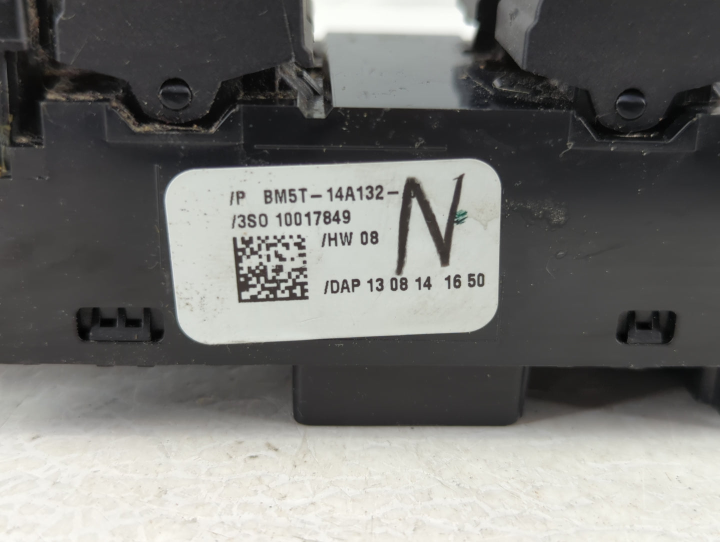 2012-2018 Ford Focus Master Power Window Switch Replacement Driver Side Left P/N:BM5T-14A132-A Fits OEM Used Auto Parts - Oe