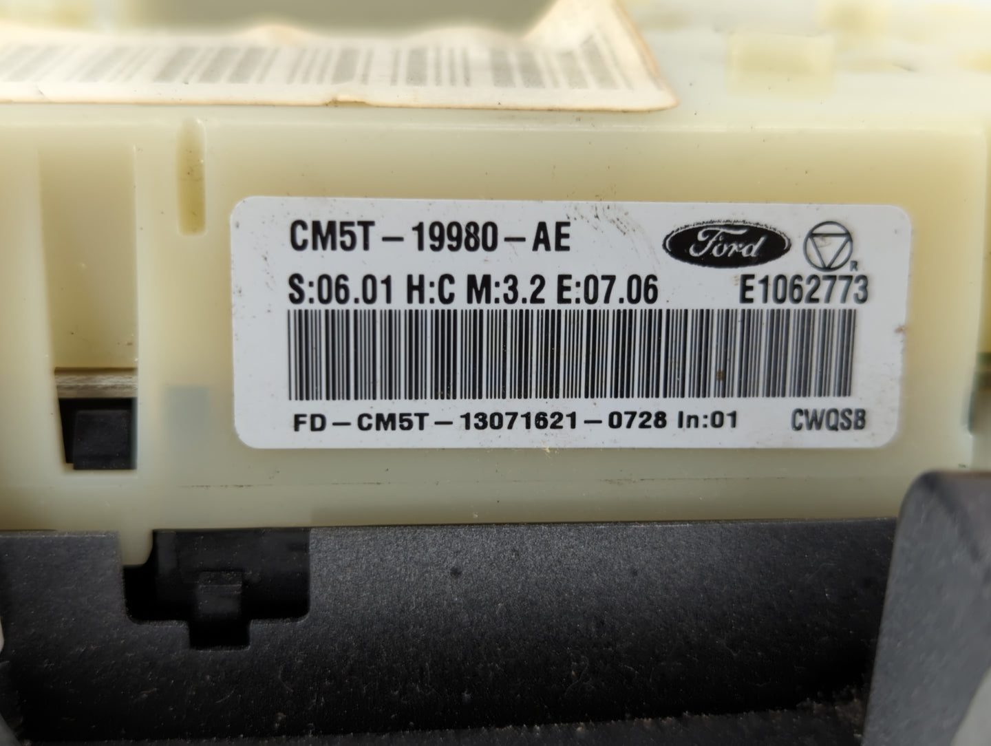 2013-2014 Ford Focus Climate Control Module Temperature AC/Heater Replacement P/N:CM5T-19980-AE Fits Fits 2013 2014 OEM Used