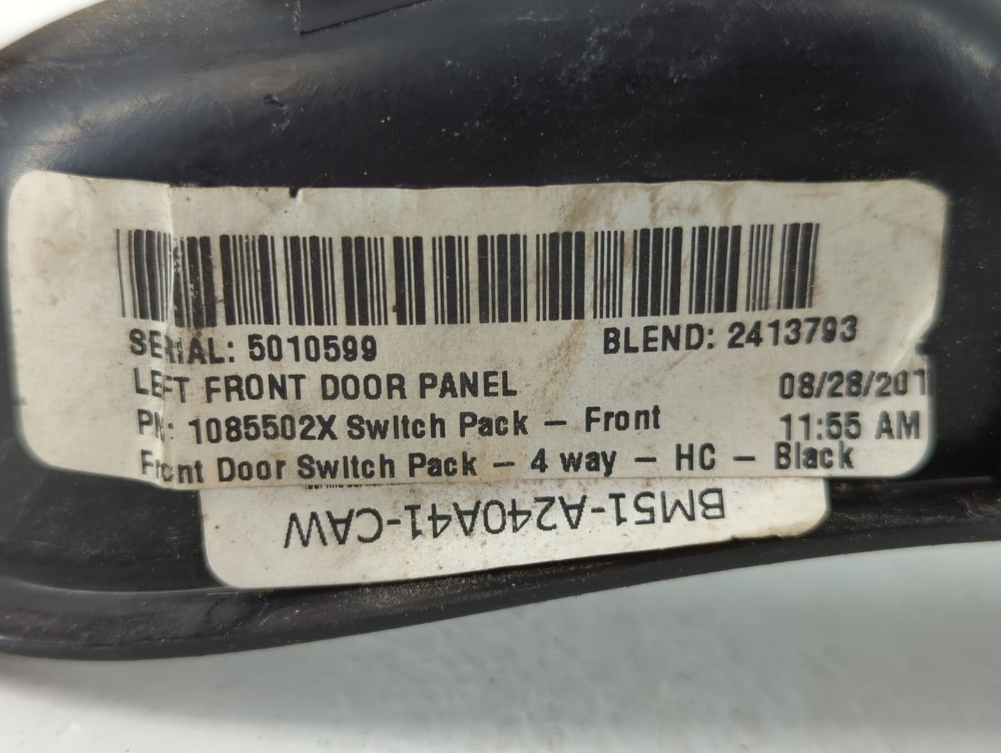 2012-2018 Ford Focus Master Power Window Switch Replacement Driver Side Left P/N:1085502X BM51-A240A41-CAW Fits OEM Used Aut