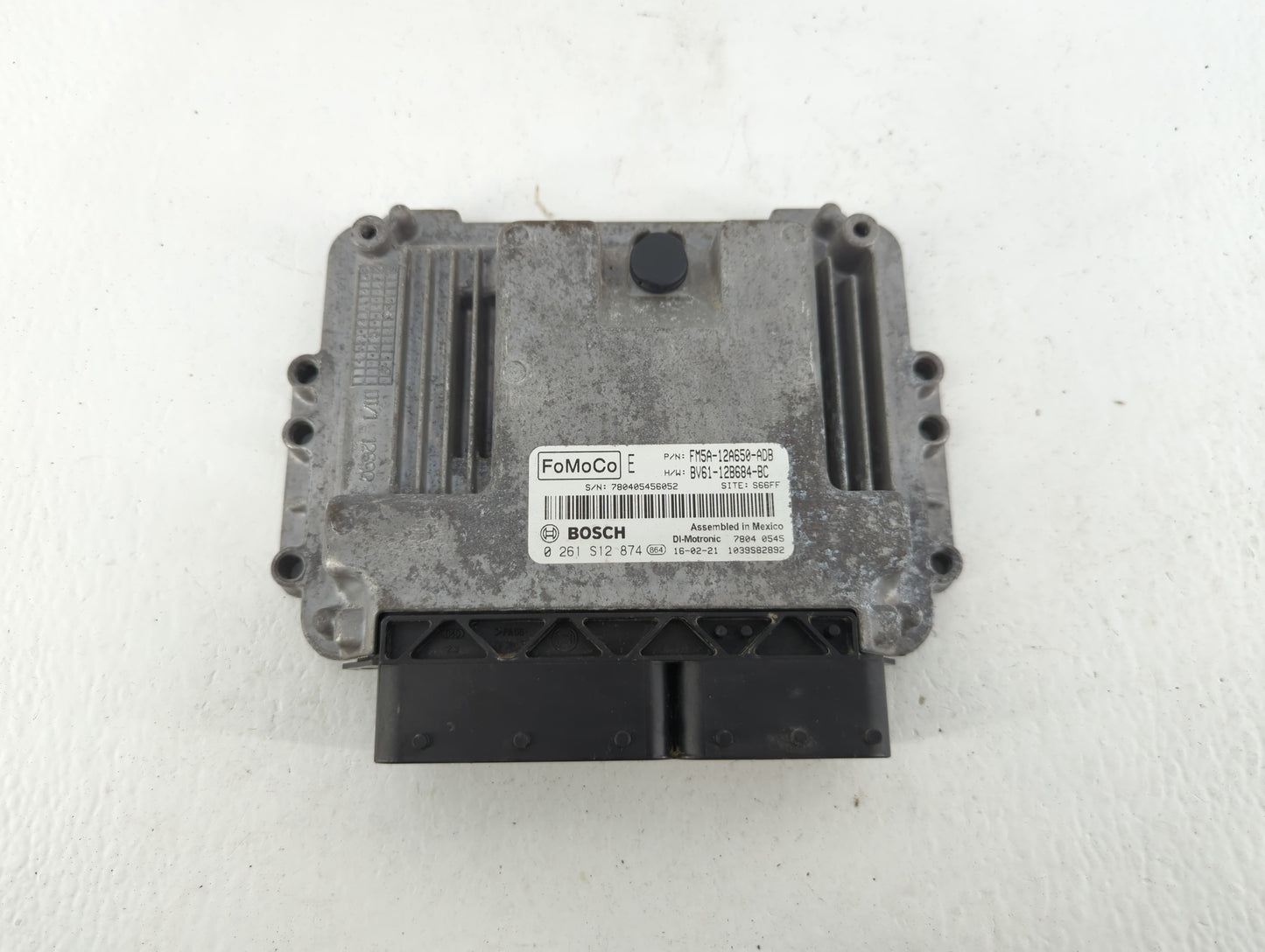 2013-2016 Ford Focus PCM Engine Control Computer ECU ECM PCU OEM P/N:FM5A-12A650-ADB Fits Fits 2013 2014 2015 2016 OEM Used 