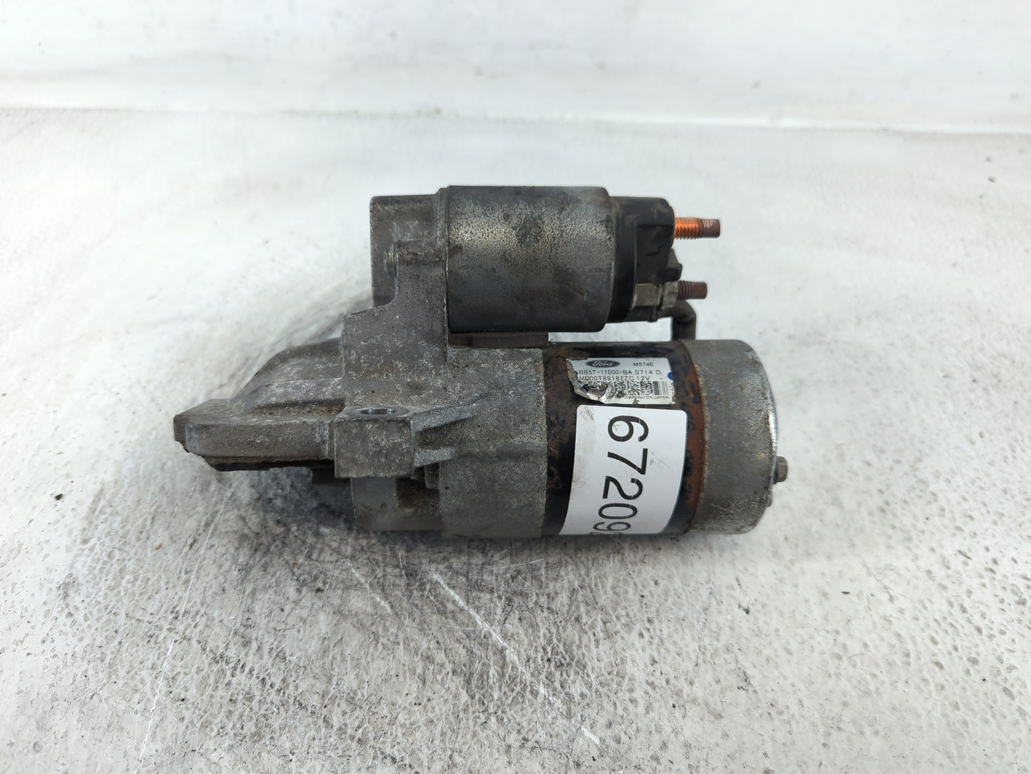 2012-2018 Ford Focus Car Starter Motor Solenoid OEM P/N:M000T89182ZC BB5T-11000-BA Fits OEM Used Auto Parts - Oemusedautopar