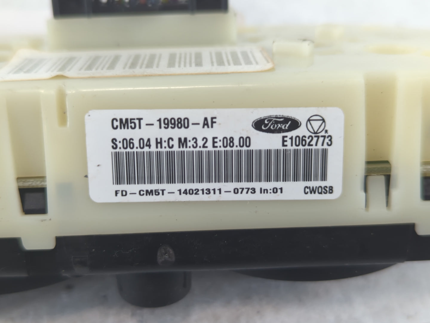 2013-2014 Ford Focus Climate Control Module Temperature AC/Heater Replacement P/N:CM5T-19980-AF Fits Fits 2013 2014 OEM Used