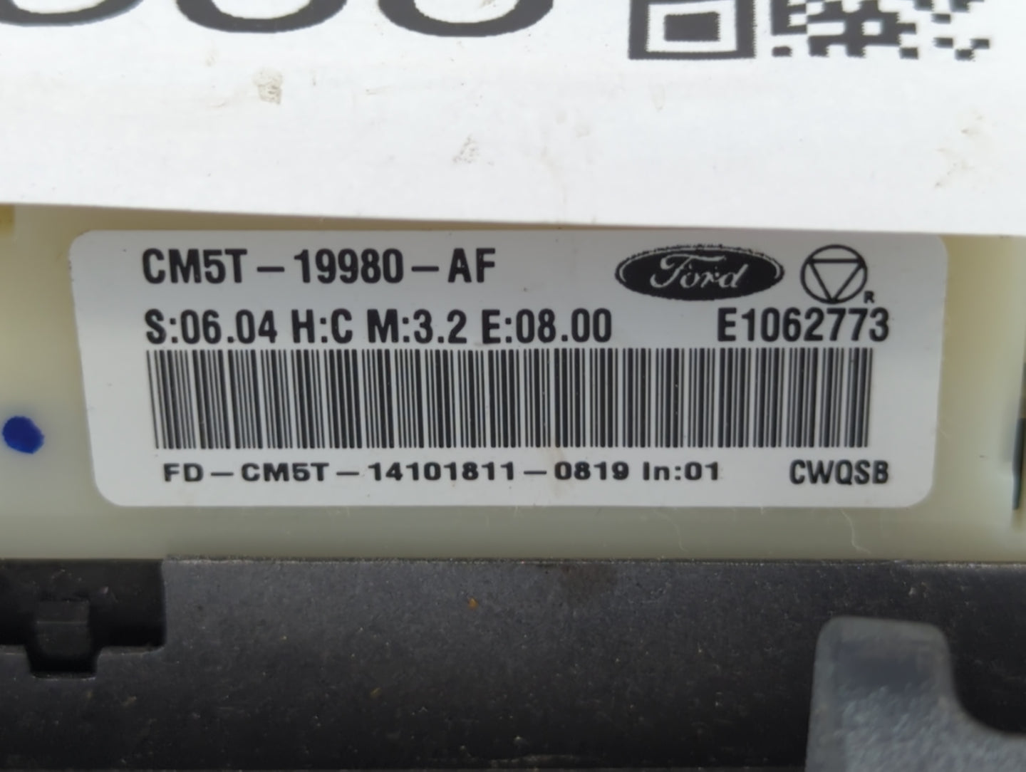 2013-2014 Ford Focus Climate Control Module Temperature AC/Heater Replacement P/N:CM5T-19980-AF Fits Fits 2013 2014 OEM Used