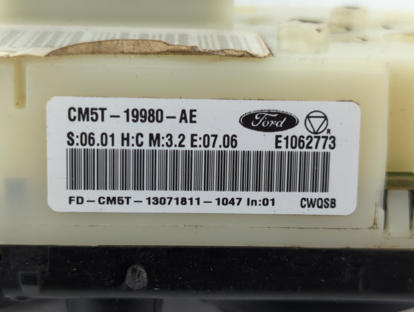 2013-2014 Ford Focus Climate Control Module Temperature AC/Heater Replacement P/N:CM5T-19980-AE Fits Fits 2013 2014 OEM Used